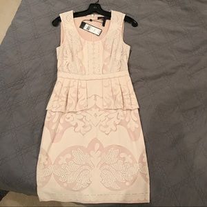 BCBG peplum dress